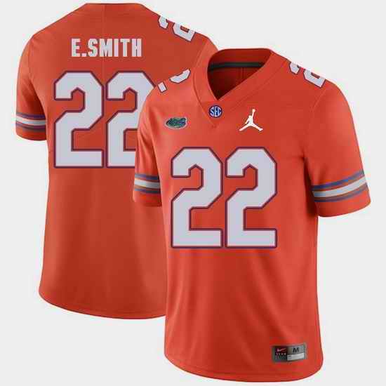 Men Florida Gators Emmitt Smith Orange Jordan Brand 2018 Game Jersey